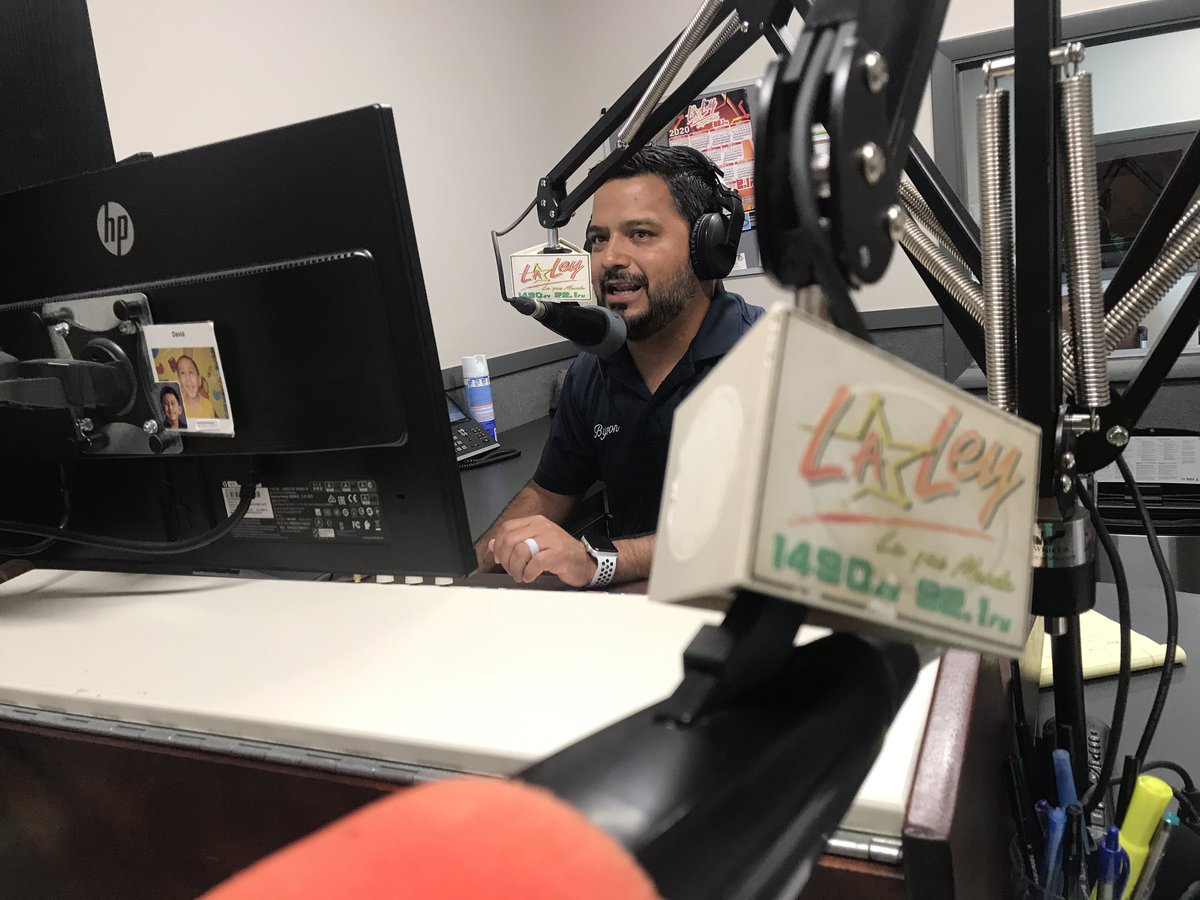 collierschools's tweet photo. Spreading important information to our #CCPSFamily using multiple communication methods. Abel Jaimes from CCPS made the rounds to several radio stations today in Immokalee. @winknews https://t.co/b4l4KqjfTS