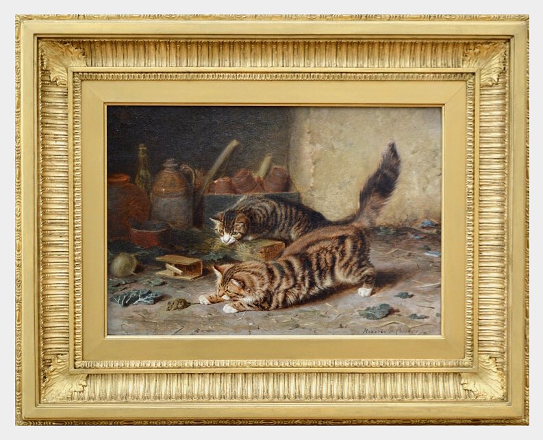 Recently sold through our website and delivered free of charge. ‘Look &amp; Learn’ by Horatio Henry Couldrey. Our gallery remains open for the time being and all available works can be viewed from the comfort of your own home at carnesfineart.com #art #antiques #paintings