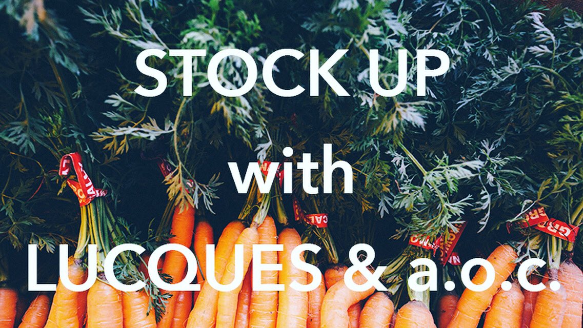 Thanks to everyone for the support!! 🙏🏼🙏🏼🙏🏼 We’re in it together! Stock up and support your local small business! Visit lucques.com for #PreparedFoods #Produce #Cheese #Protein #Wine options! Delivery &amp; #Curbside pickup available!! <a href="/LucquesLA/">Lucques Restaurant</a> <a href="/aocla/">AOC Restaurant</a> <a href="/styneonwine/">Caroline Styne</a>