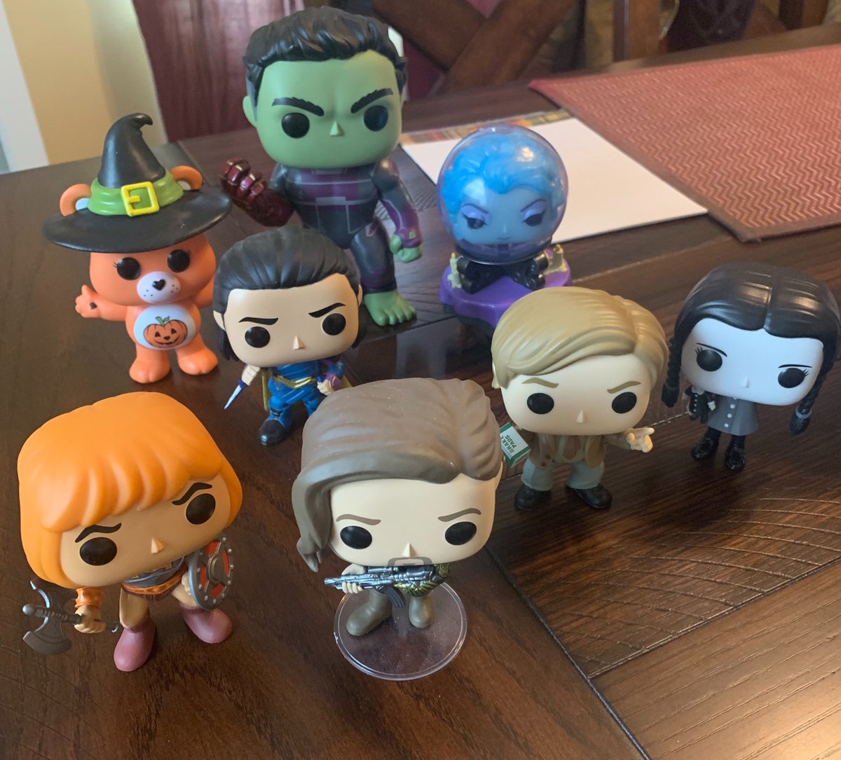 Had a really good staff meeting this morning #toyshots #funkopop #workingfromhome
