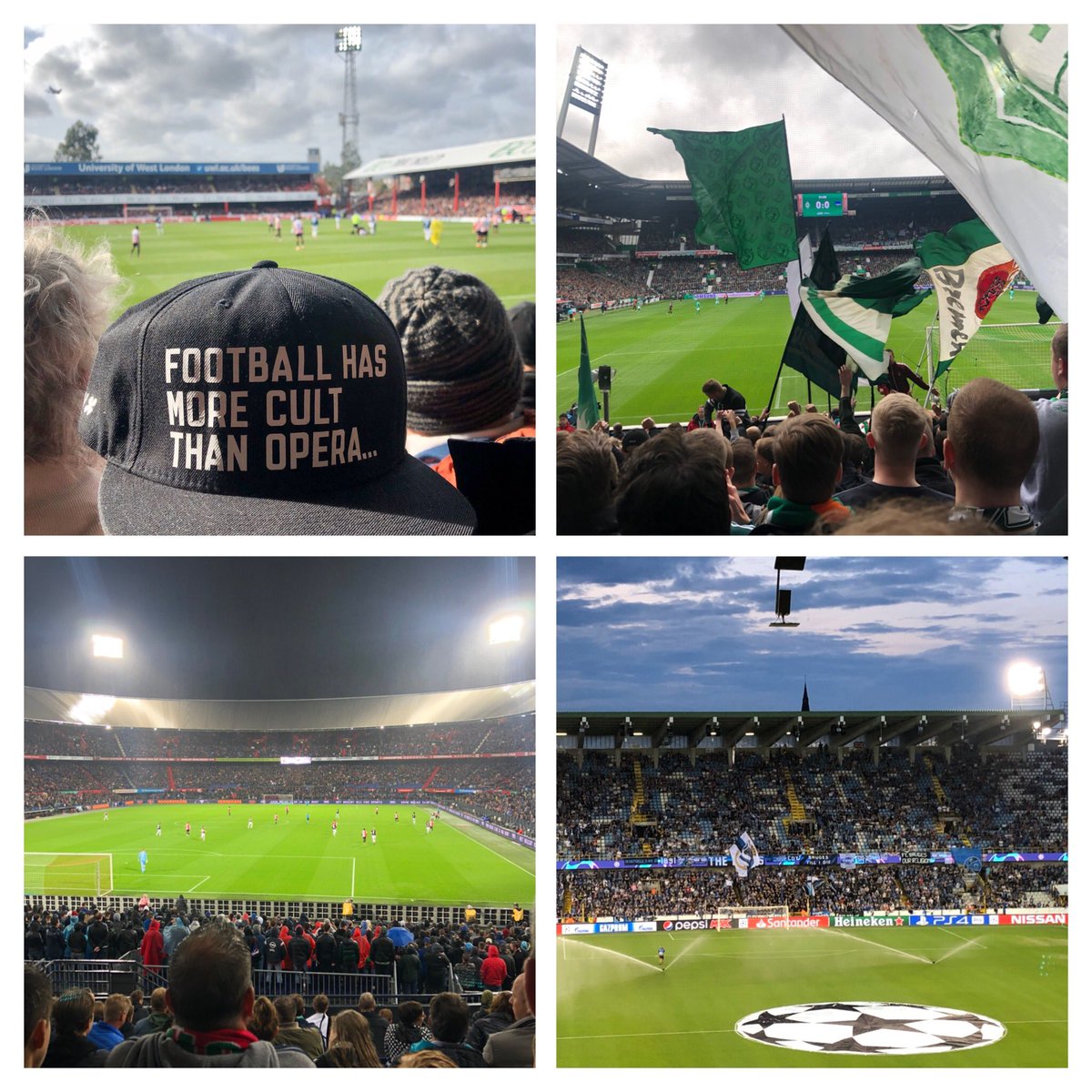 TimKlijnman's tweet photo. @Tribuneklanten ⏮ De eerste; Club Brugge - LASK Linz (voorronde Champions League)

⏭ De laatste; Arsenal - Everton, AFC Wimbledon - Blackpool en Brentford - Blackburn Rovers in 1 weekend

🌍 De verste van huis; Werder Bremen - Hertha BSC

📍 Dichtste bij huis; Feyenoord - AZ https://t.co/NtWHfH6vKD