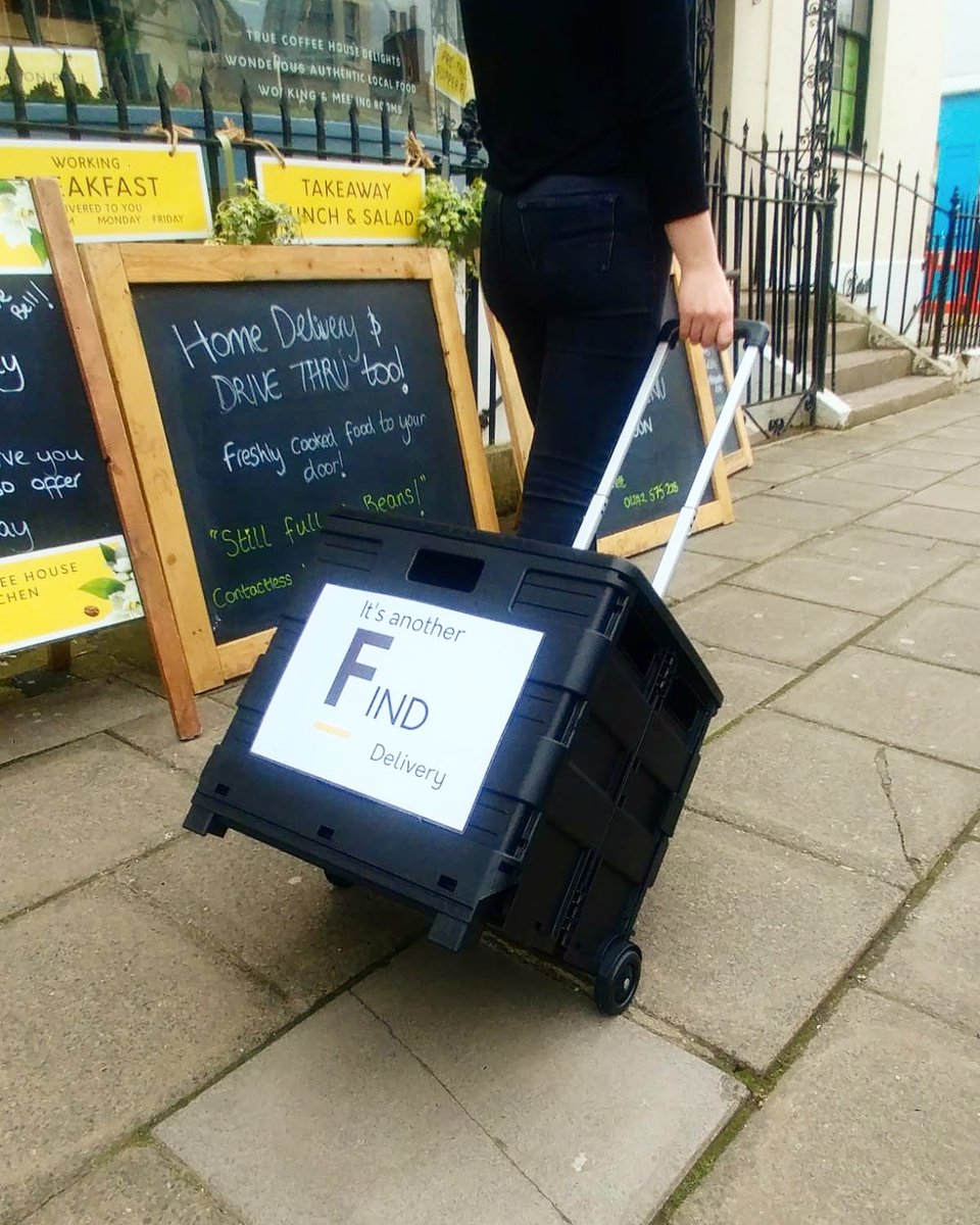 It's another FIND delivery! 
We're ready to start taking your orders!
Follow the link in our bio!
Please call with any questions, we're happy to help!

#find #coffee #coffeehouse #order #orderfromus #delievery #carryon #carryitall #food #vegan #vegetarian