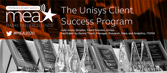 MomentumITSMA's tweet photo. Get inspired...tomorrow!

Join @donnathach 
 and Judy Jones to learn about the award-winning @unisyscorp  Client Success Program that  contributed to revenue growth by developing and promoting client advocates. 

@BrightTALK
https://t.co/n5kFB2Tg6u https://t.co/wkcnNaVpxP
