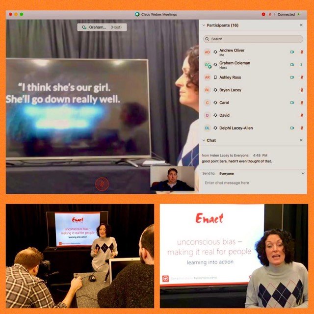 EnactSolutions's tweet photo. heres whats coming tomorrow,
we have created something that brings you into our world,
its success is down to how you participate, don't be shy, we are all at home here! join us https://t.co/tMyUWaGoIE #Livestream #experientiallearning #newlearningmethods https://t.co/EyVh1Ou1qQ