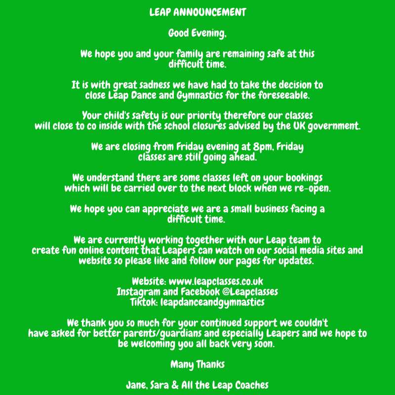 LEAP (@leapclasses) on Twitter photo 