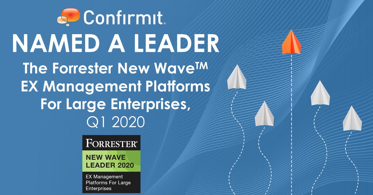 pwallend's tweet photo. And the good news just keeps rolling in! 🏆💥 We're excited to announce that we have been named a #Leader in the @Forrester New Wave™: EX Management Platforms For Large Enterprises! Read the report here: https://t.co/F026bHWP85 #VoE #EX #employeeexperience https://t.co/c9eILNojRI