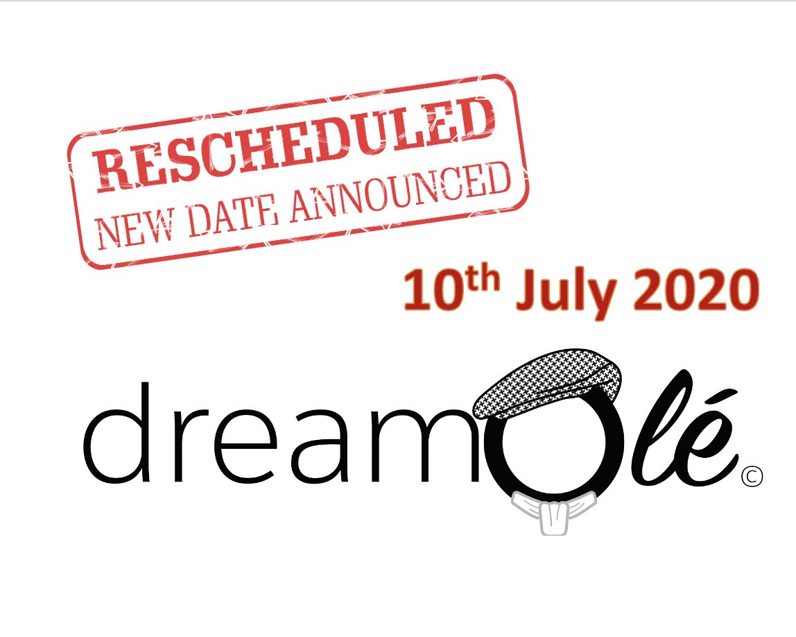 dreamOle__c's tweet photo. Hello everyone! Thanks very much for your patience! 🙏
We hope you are all keeping safe and healthy in the current COVID-19 🦠situation.
We would like to announce that we now have a new date for #dreamOle2020
Save the date! 10th of July 2020
Updates on: https://t.co/OizMX3Kct5 https://t.co/ZY2PO7lFjp