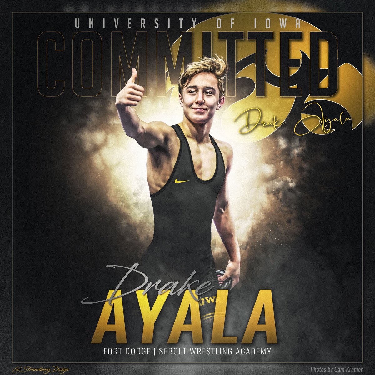 drakeayala38's tweet image. I’m excited to announce that I will be continuing my athletic and academic career at the University of Iowa. Thank you to everyone who has helped me get to this point. Go hawks!🐤