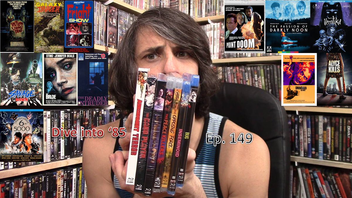 mrparka00's tweet photo. https://t.co/rwCxhBSVDn
#ArrowVideo #GlennDanzig #CleopatraEntertainment #DarkForceEntertainment #HammerTime #HammerHorror #Diveinto85 #1985Horror #KinoLorber #VHSVoyage #VinegarSyndrome #ScreamFactory #DonDohler https://t.co/BH1nFCeaVO