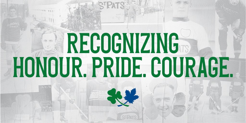 MapleLeafs's tweet photo. The Maple Leafs recognize all those who work to help others in need.

We are giving away our players' St. Pats jerseys to those who are putting others first. Tag a healthcare worker or first responder who is working on the front line and we will randomly select recipients Friday. https://t.co/ty2sllQbut