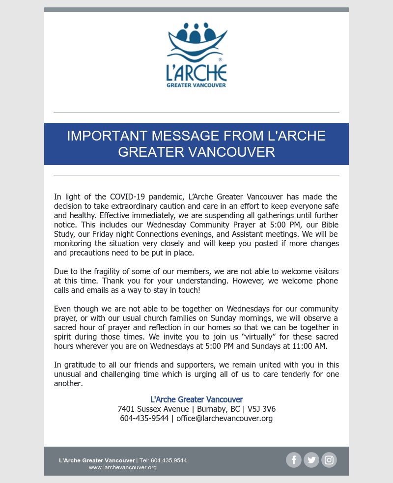 L'Arche Vancouver tweet media