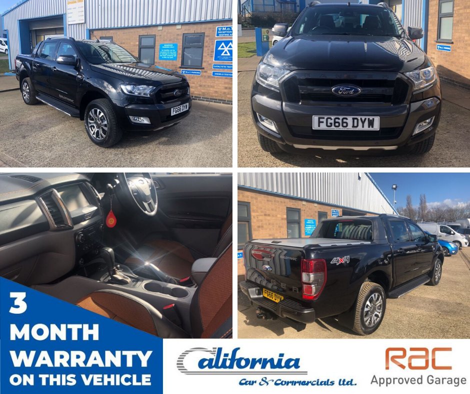 calicommercials's tweet photo. FORD RANGER - 3.2 WILDTRAK 4X4 DCB TDCI 4d 197 BHP
🔥ONLY £14,495 + VAT 🔥

Learn More Here 👉 https://t.co/siLXPJBy5U

✅ 1 Owner.
✅ 82 Point RAC Vehicle Health Check
✅ 12 Month Free Breakdown Cover
✅ Best Flexible Finance Options Available
✅ 3 Months Complimentary Warranty https://t.co/EGR5bvY6We