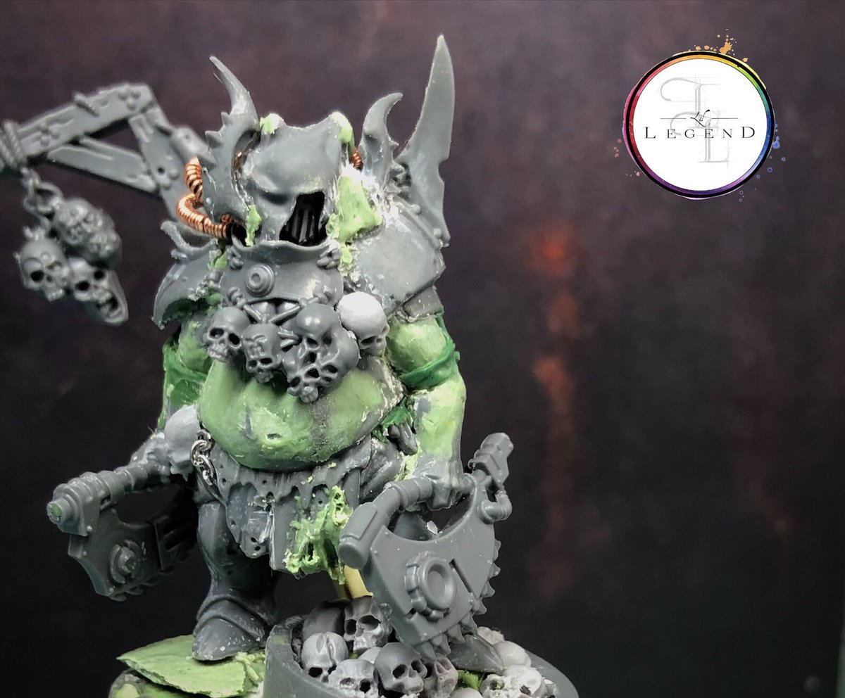 lillegendstudio's tweet image. The herald of a new age. Emperor Gutt, Corpse Grinder Cult Leader wip. 
•

patreon.com/lillegendstudio
•
#grimdark #warhammer40k #darkmillenium #corpsegrinder #corpsegrindercult #inq28 #chaoscultists