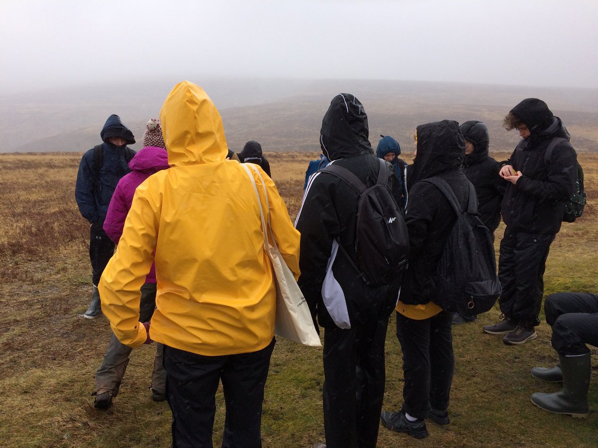RyeGeography's tweet photo. A wet day on Exmoor, Holnicote drainage basin. https://t.co/TfB6YNl2rZ