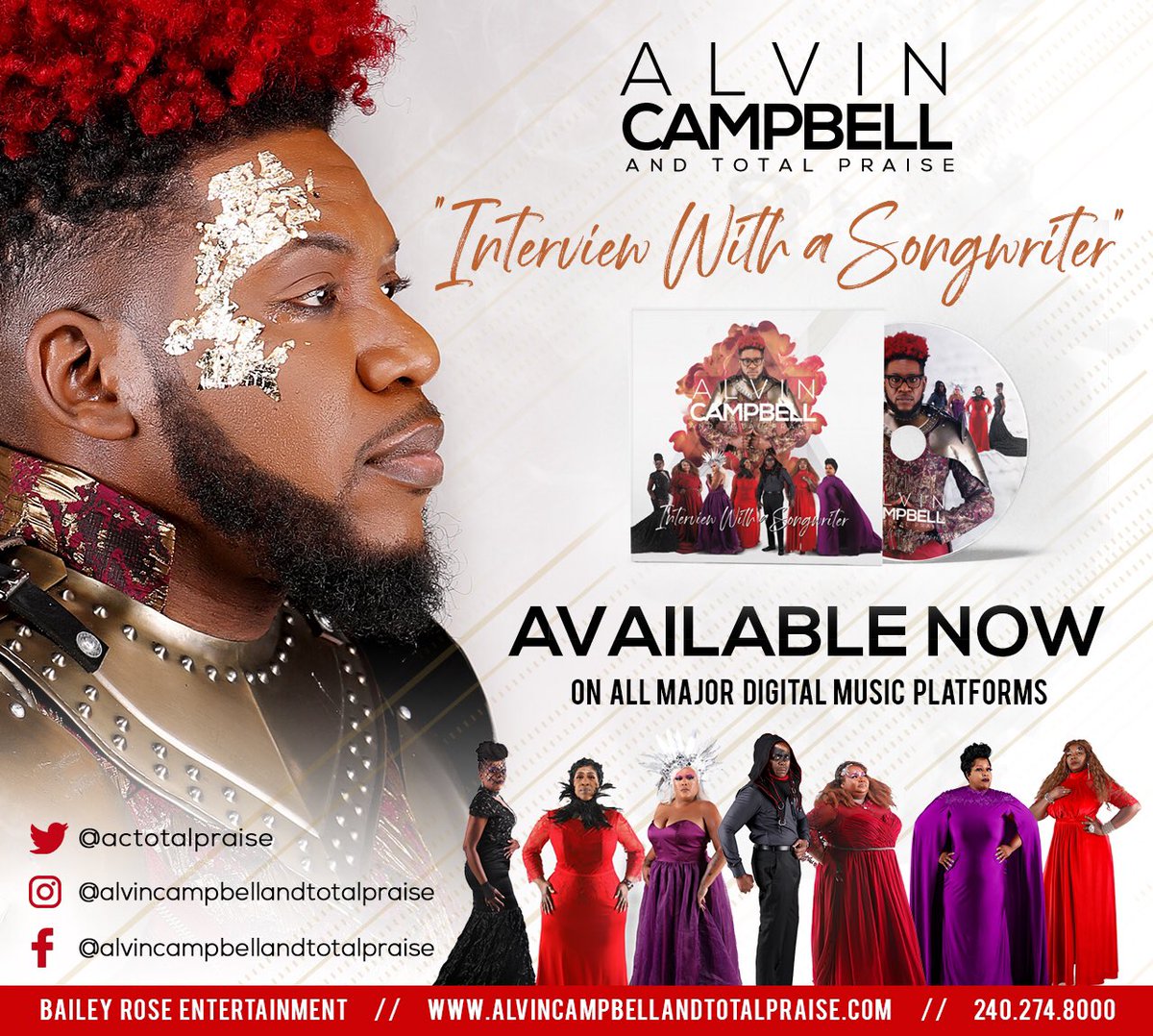 🔥🔥NOW AVAILABLE🔥🔥
I’d like to thank everyone that prayed with us!

We hope you have as much fun listening as we did making it!
Thanks for your support!!!

#HearOurHeart #ShareOurJoy #InterviewWithaSongwriter #alvincampbellandtotalpraise #hungryboiproductions #newmusicalert