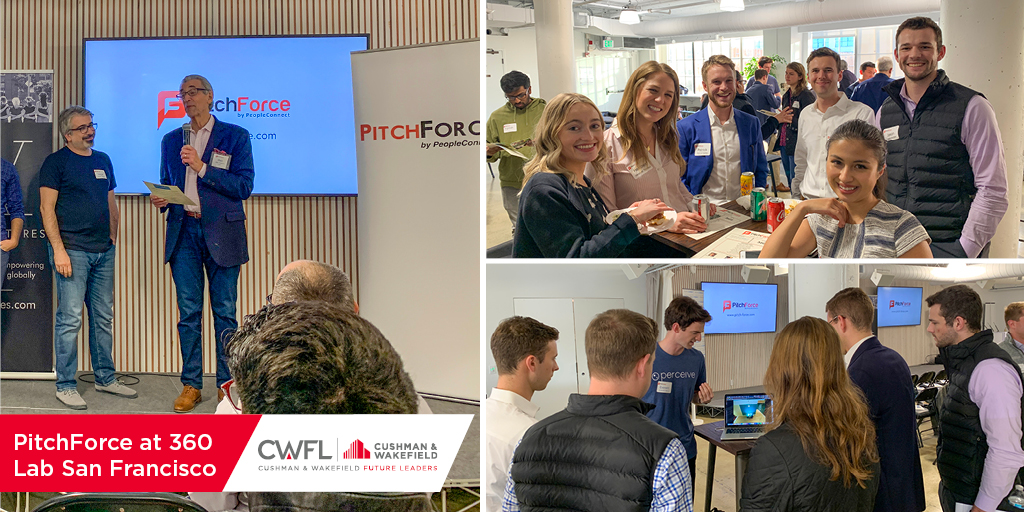 CushWakeNorCal's tweet photo. Back on Feb 26 our #CWFL Bay Area chapter jumped in with the sharks at #PitchForce. Attendees were each given seven $1 million dollar bills in fake money they used to “invest” in the companies they thought had the best product >> https://t.co/BICf3szht1 #business #productideas https://t.co/h0dMbEQsnH