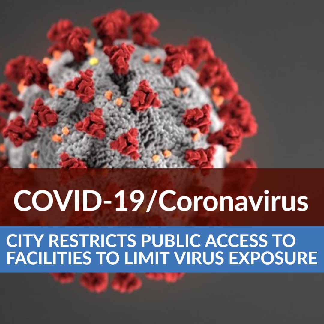 KeeneFire's tweet image. Public access to City buildings including Police and Fire is now restricted to help prevent the spread of Coronavirus. In-person services will be by appointment only. If online services do not suffice, call to schedule appointments. Details: ow.ly/J5DU50yPfv5