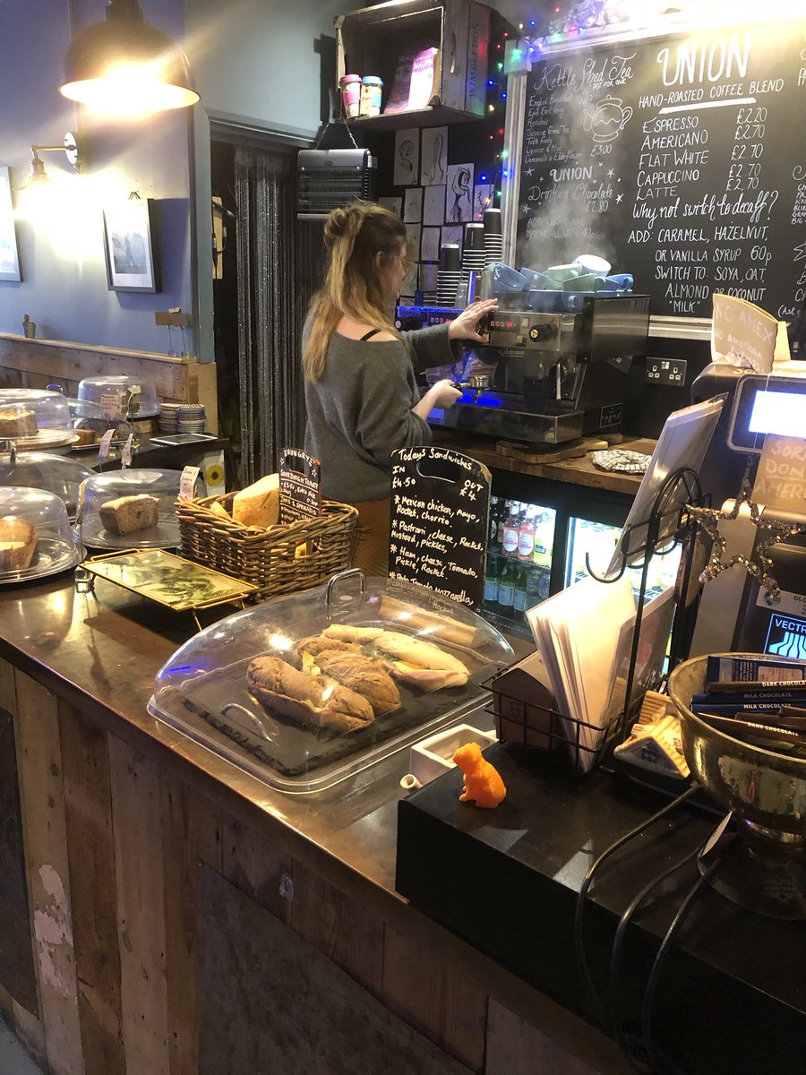 pmodley's tweet photo. Day 3 of my enforced working from home routine, popped out for an afternoon coffee, supporting our local coffee shops whilst we can! #MoonandMaybe #Ealing #WFH https://t.co/HUAbPaTnZc