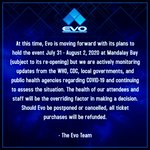 格闘ゲームの世界大会EVO2020の開催が危ぶまれる!