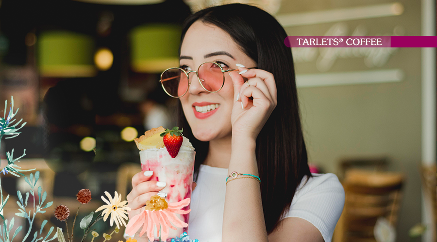 Despeja tu día probando una refrescante bebida en  #TarletsCoffee. ¡Visítanos! 🍓❤

#Bebidas #CiudadDePuebla