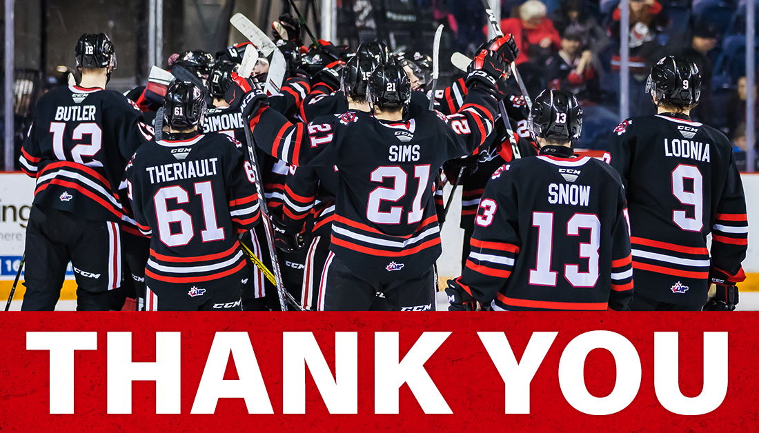 To our loyal supporters, season ticket holders, sponsors, and players : Thank you! 

We didn't want to say goodbye like this, but we can't wait to see you all for the 2020-2021 season. 

For now, stay healthy and stay safe.