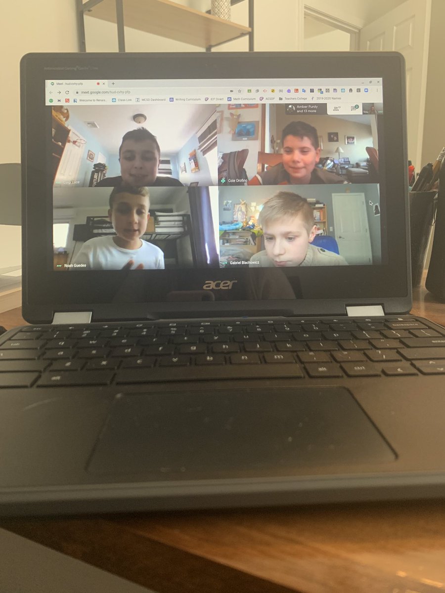 Jackie Martin (@4thwithmsmartin) on Twitter photo Distance Learning Day 1 ✅ The absolute best part was “Meeting” with them all today! We even had a special appearance by <a href="/FulmarsFinest/">Fulmar's Finest</a> ! Those smiling faces made us miss each and every one! #5SM <a href="/VanessaStaviski/">StaviskiStars</a> Distance Learning Day 1 ✅ The absolute best part was “Meeting” with them all today! We even had a special appearance by <a href="/FulmarsFinest/">Fulmar's Finest</a> ! Those smiling faces made us miss each and every one! #5SM <a href="/VanessaStaviski/">StaviskiStars</a>