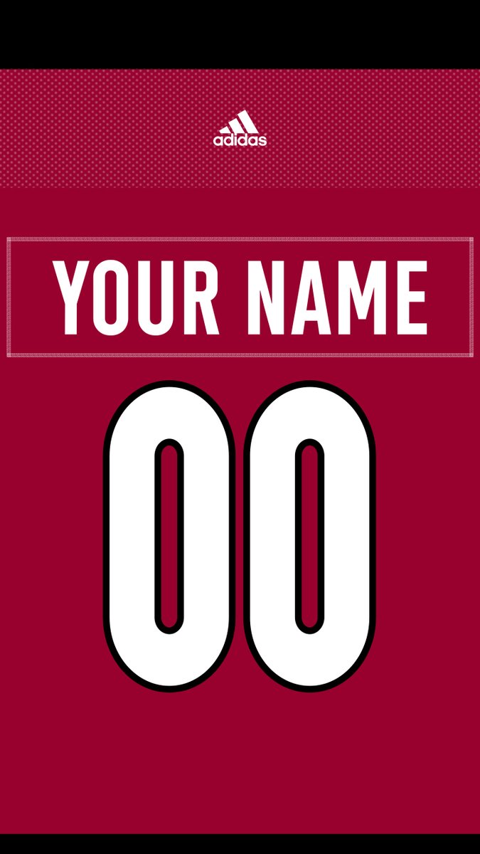 ArizonaCoyotes's tweet photo. By popular demand, personalized #WallpaperWednesday is back!

Reply to this tweet within the next hour with your name, number, and jersey color for a chance to get your own wallpaper. https://t.co/XoER1Qh9Xj