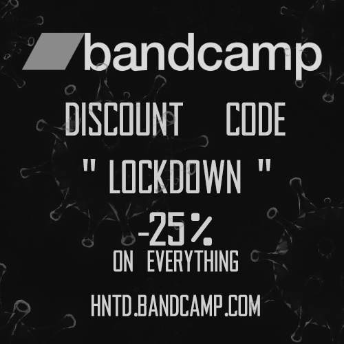 hntdtechno's tweet photo. Bandcamp discount code "LOCKDOWN" for -25% on everything! 👻

https://t.co/qrnqOeRfap
Valid until end of this month! https://t.co/01vuN90itq