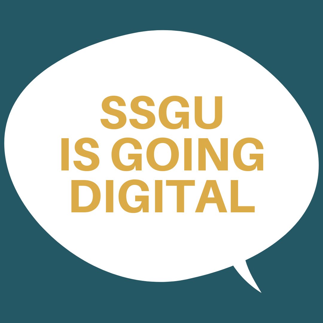 SSGU will continue to have programming online during these rapidly changing times. 

Let us know if we can do anything to help or direct you to any resources!