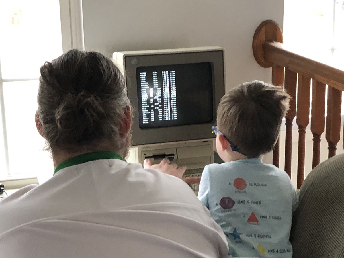 coffeeformama's tweet image. This #Quarantine has apparently thrown us back to the 80s 😂
#babynerd