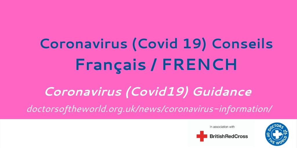 Coronavirus (Covid 19) ConseilsFrançais  https://bit.ly/2w7dWm5 Updated – Coronavirus  #NHS Guidelines: FRENCH #COVID19  #COVID_19uk  #Coronavirus