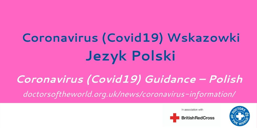 Coronavirus (Covid19) Wskazowki Jezyk Polski  https://bit.ly/2TZ1rlq Updated – Coronavirus  #NHS Guidelines - POLISH  #COVID19  #COVID_19uk  #Coronavirus