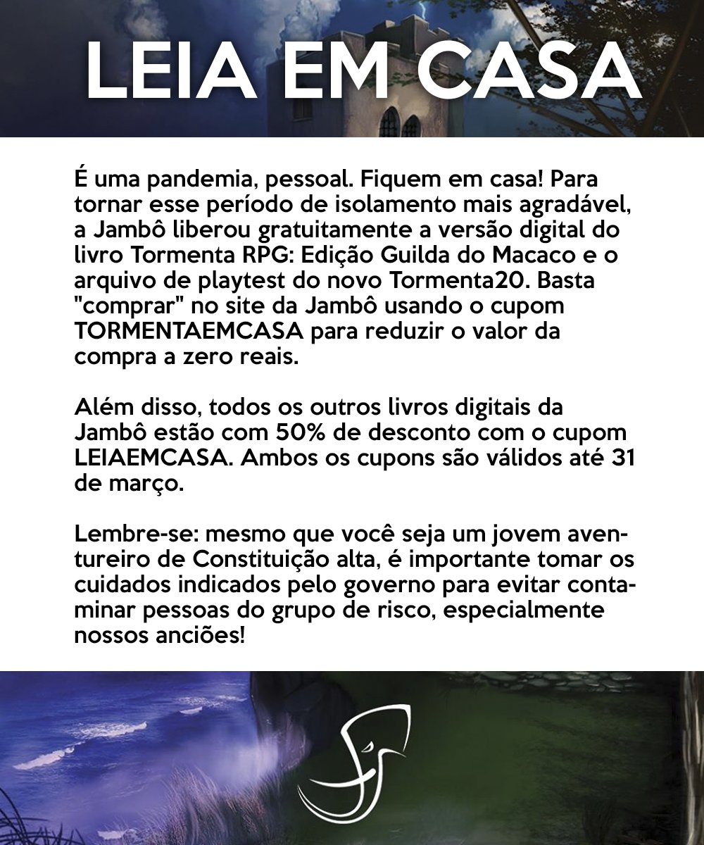 A @jamboeditora tem anunciado UM MONTE de novidades INCRÍVEIS em RPG