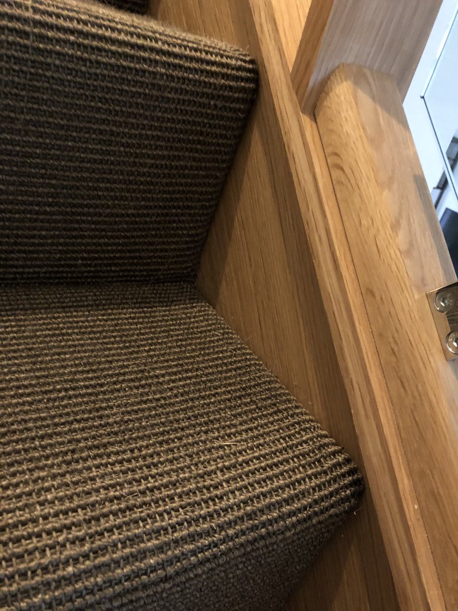 Some alternative flooring bucle fitted today , dual stuck on carpenters and f3 f40 <a href="/AlternativeFlr/">Alternative Flooring</a> <a href="/FBallUK/">F. Ball and Co. Ltd.</a> #trusttheyellow😁