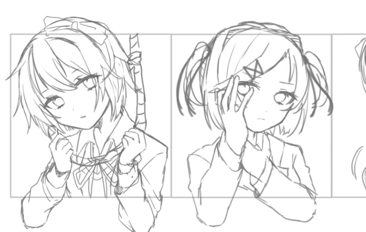 皆さん!!!!朝です!!!!!おはようございます!!!!!!!!!!!!!!

誰も見てないであろうこの時間に途中絵あげときます!!!!!!!!!!!!! 