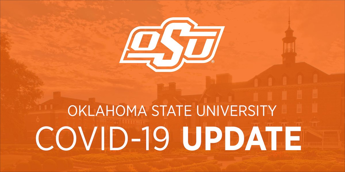 okstate's tweet photo. As we take additional steps to #FlattenTheCurve of the #COVID19 outbreak, #okstate and @osutulsa will keep classes fully online through the end of the spring semester.

More info: https://t.co/xquk0KAhEA https://t.co/uEJ3DoiJno