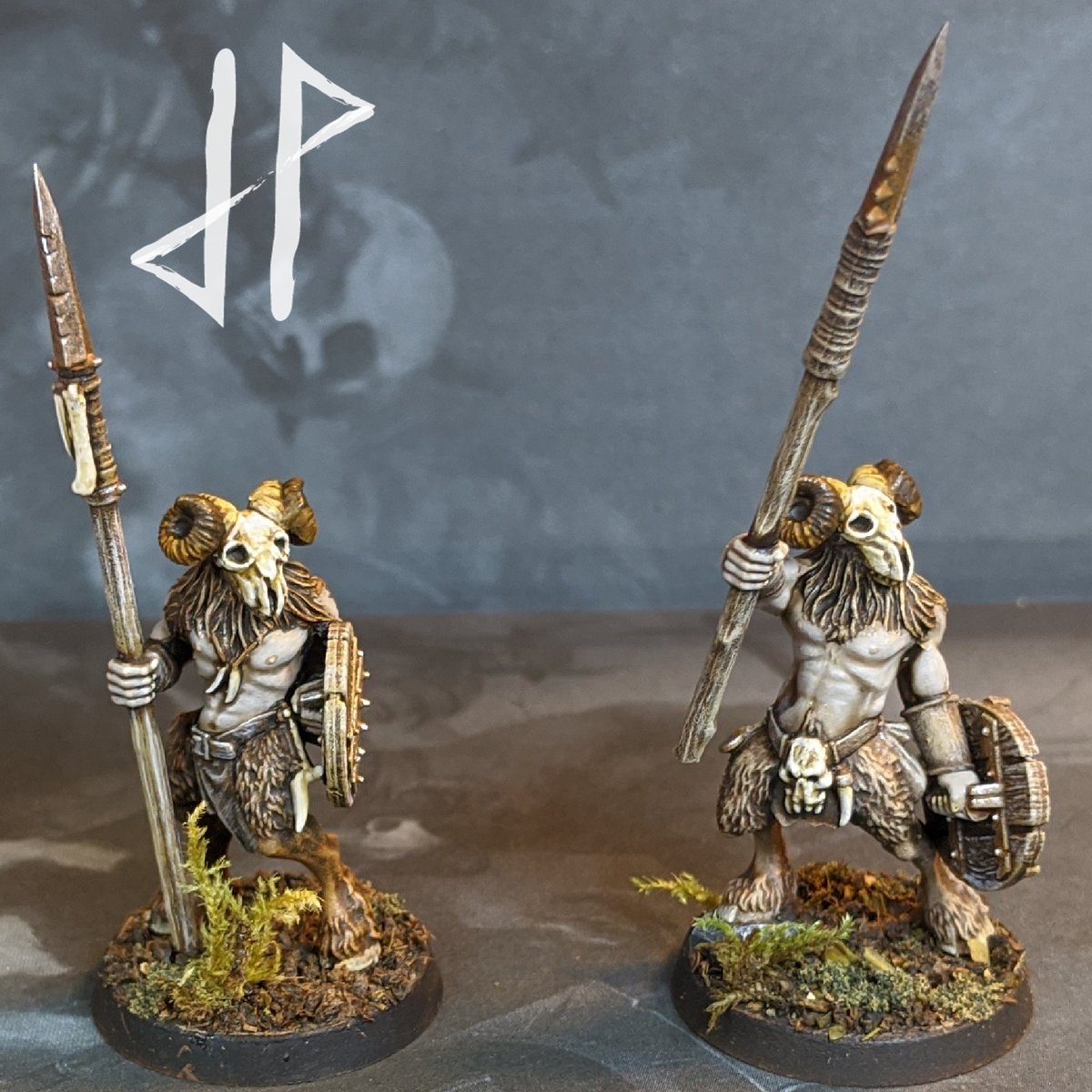 JPMiniatures's tweet photo. Finished up my sacrifical #ungors for my #beastsofchaos
Trying to be productive in quarantine and work through some of my backlog!
Hope you like them!
#aos #paintingwarhammer #warmongers #brayherd #gor #ungor #satyrs #beastmen https://t.co/z9QHEViKQJ