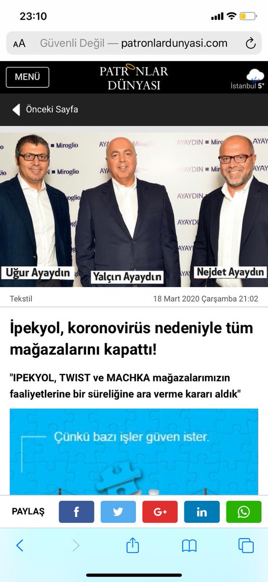 YALCIN AYAYDIN (@yalcinayaydin) on Twitter photo 