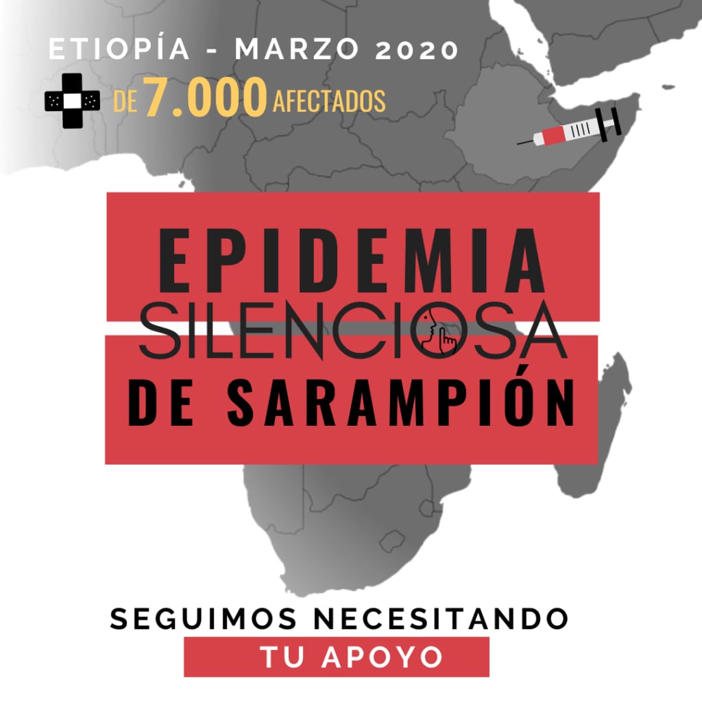 AlegriaAmbGambo's tweet photo. Emergencia por la epidemia de sarampión en Etiopía. 
Últimos 9 días del reto. Ayúdanos a hacerlo posible, por favor. 
https://t.co/1jv7NIINx6 https://t.co/a0Mm5lctxy