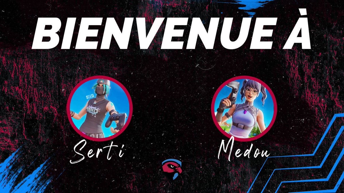 Aquila_ES's tweet photo. 🆕 Actualité #TeamAquila
Comme vous avez pu le voir, deux nouveaux joueurs #Fortnite rejoignent nos rangs !💥
Il s'agit bien évidemment de @SertiFTN qui est de retour parmis nous, accompagné de son duo @MedouEZ ! 🥳
Bienvenue #AquilaWin 🦅 https://t.co/pHrVFFSEfu