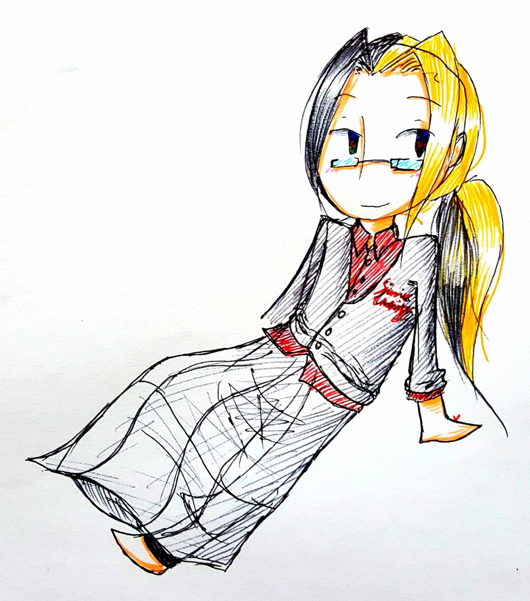 Crown_of_Ink's tweet image. I could do a whole thread of #nonbinarycharacters

.... so I guess I will? I&apos;ll have to update it slowly

First is Master, who figured out he was genderfluid and nby before I did about myself.

Incredibly sweet aroace Ravenclaw who is the most powerful being in his world