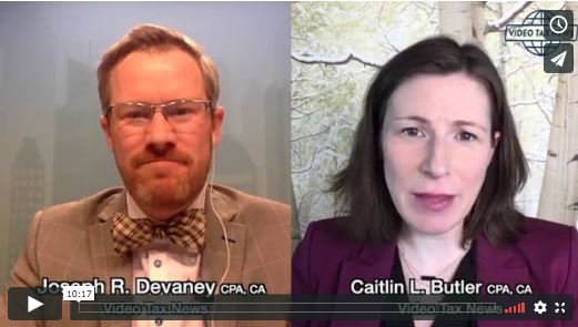 VideoTaxNews's tweet image. Watch!  Small Business Measures (COVID-19) with 
@videotax and @ButlerCait.  @CanRevAgency #cdntax
@CPAcanada videotax.com/web-tips-artic…