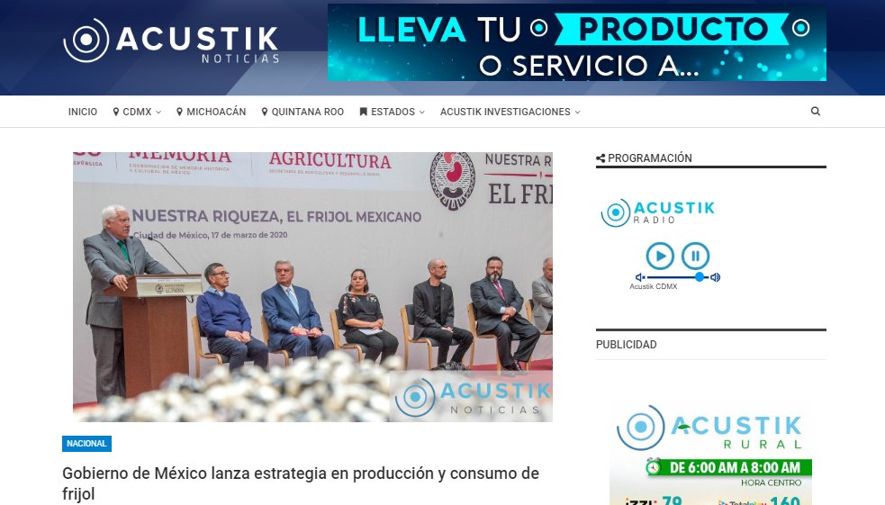 La experiencia del CIMMYT para construir sistemas agroalimentarios sustentables está plasmada en #FrijolParaMéxico, la estrategia del gobierno mexicano para impulsar la producción y el consumo de frijol. #CIMMYTporMéxico ➡bit.ly/33qclE5 

<a href="/Agricultura_mex/">Secretaría de Agricultura y Desarrollo Rural</a>
<a href="/FAOMexico/">FAO México</a>