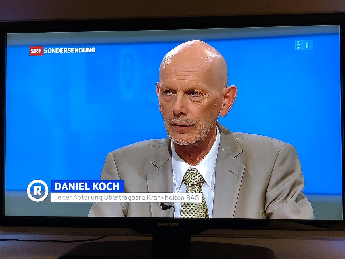 Daniel Koch vom <a href="/BAG_OFSP_UFSP/">BAG – OFSP – UFSP</a> fasziniert mich. Trotz vollem Terminkalender strahlt er Ruhe aus, informiert tagtäglich sachlich, überlegt, kompetent und beantwortet geduldig, klar und verständlich immer wieder die gleichen Fragen. Vielen Dank Herr Koch! #coronavirus #Covid_19