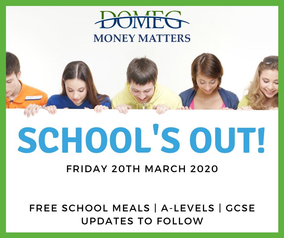 DomEducation's tweet photo. #schoolclosuresuk #MoneyMatters https://t.co/02O8TCF4N8
