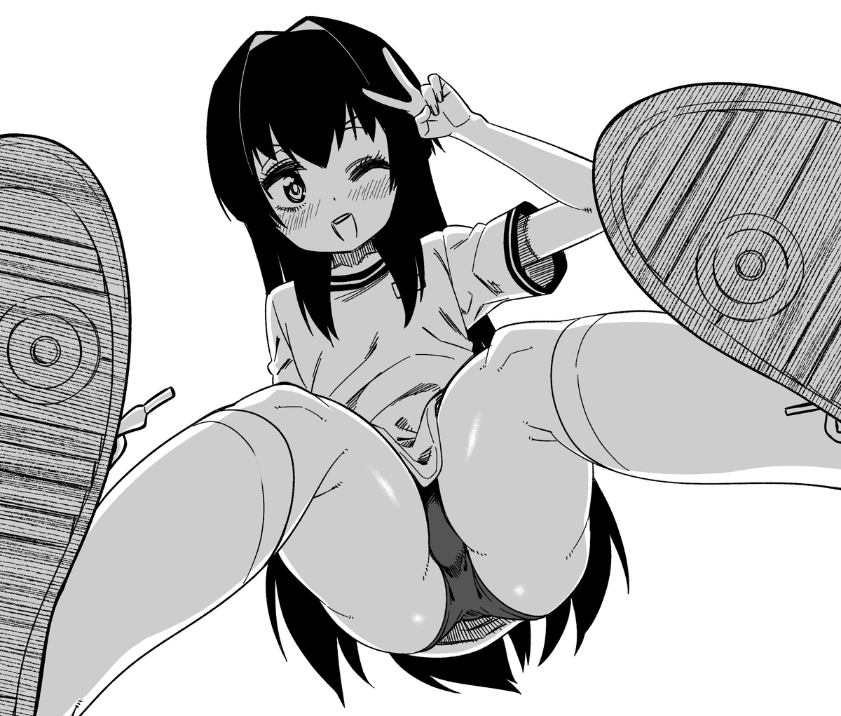 リョウくん落書き #女装パンデミック 