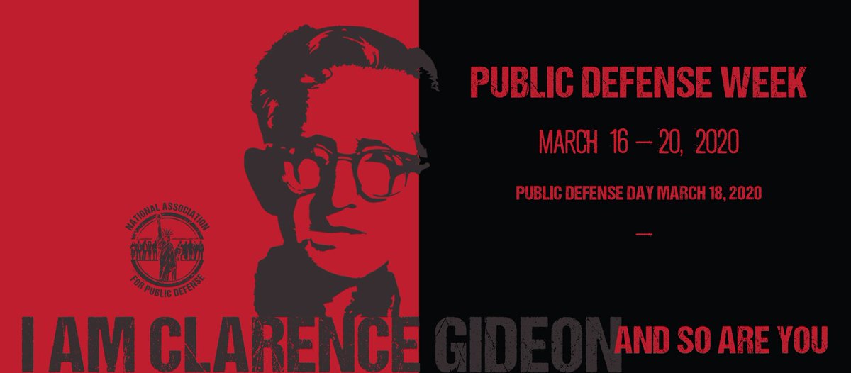 As #PublicDefenseDay winds to a close, I’m at a loss for words to describe how much my fellow defenders surprise, inspire and move me every day and especially during #COVID19. #StillDefending ⁦@NAPD2013⁩