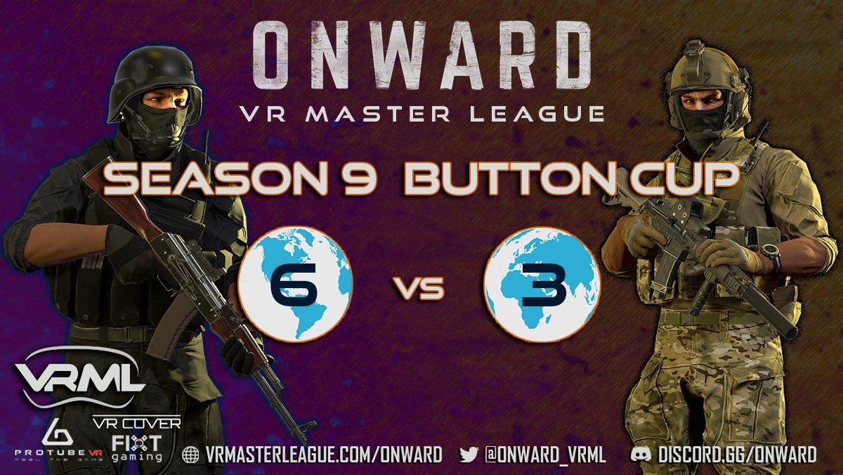 Onward_VRML's tweet photo. This season, the Americas are the winners of the Button Cup! EU started off strong, but the last American teams to play pulled some key wins to take the cup!☕️
🌐https://t.co/AMcqSjNktc

#S9ButtonCup #OnwardVR #VResports https://t.co/QG7twbykDD