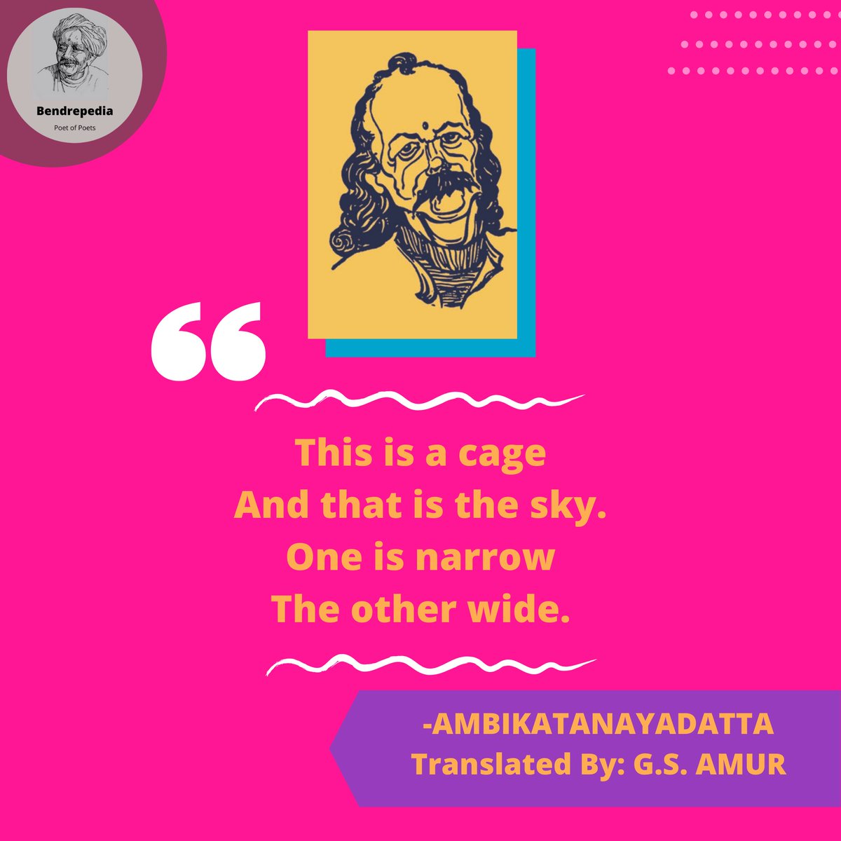 bendrepedia's tweet photo. Image Credits: R.S. Naidu
#bendrepedia #darabendre #bendre #ambikatanayadatta #poet #poem #kannada https://t.co/jnnfZwpft0