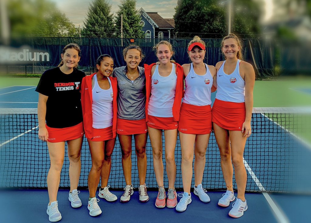 Great growth since fall for top 25 <a href="/DenisonSports/">denisonsports</a> Big Red. We will miss playing our rival <a href="/KenyonWTEN/">Kenyon Womens Tennis</a> at the <a href="/NCAC/">NCAC</a> championships.Alex Cash &amp; Hannah Cianciola <a href="/nacc/">NAcc</a> players of week.Amazing 5-4 match with Hope our last weekend 
<a href="/d3tennis/">Division 3 Tennis</a> <a href="/D3Womens/">D3WomensCentral</a> <a href="/ITA_Tennis/">ITA</a> #wearecollegetennis